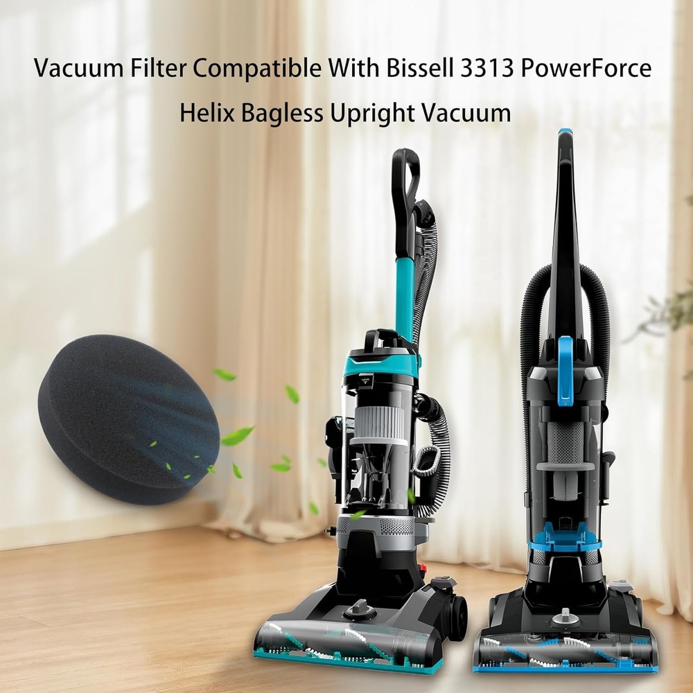 Replacement Filter Compatible with Bissell 3313 PowerForce Helix Bagless