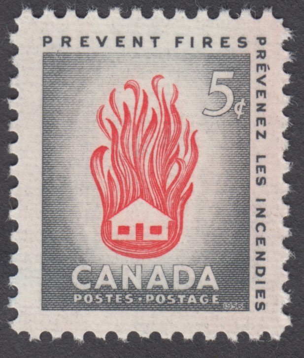 Canada - #364 Prevent Fires - MNH
