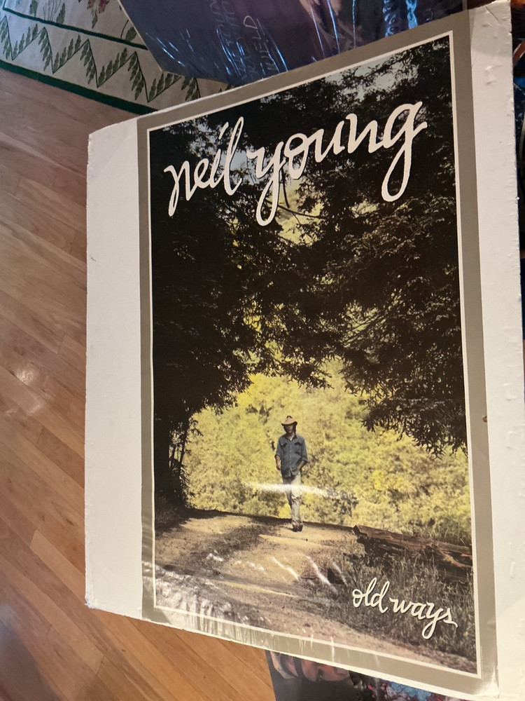 Neil Young “Old Ways” 1985 Promo Poster  23” x 35”
