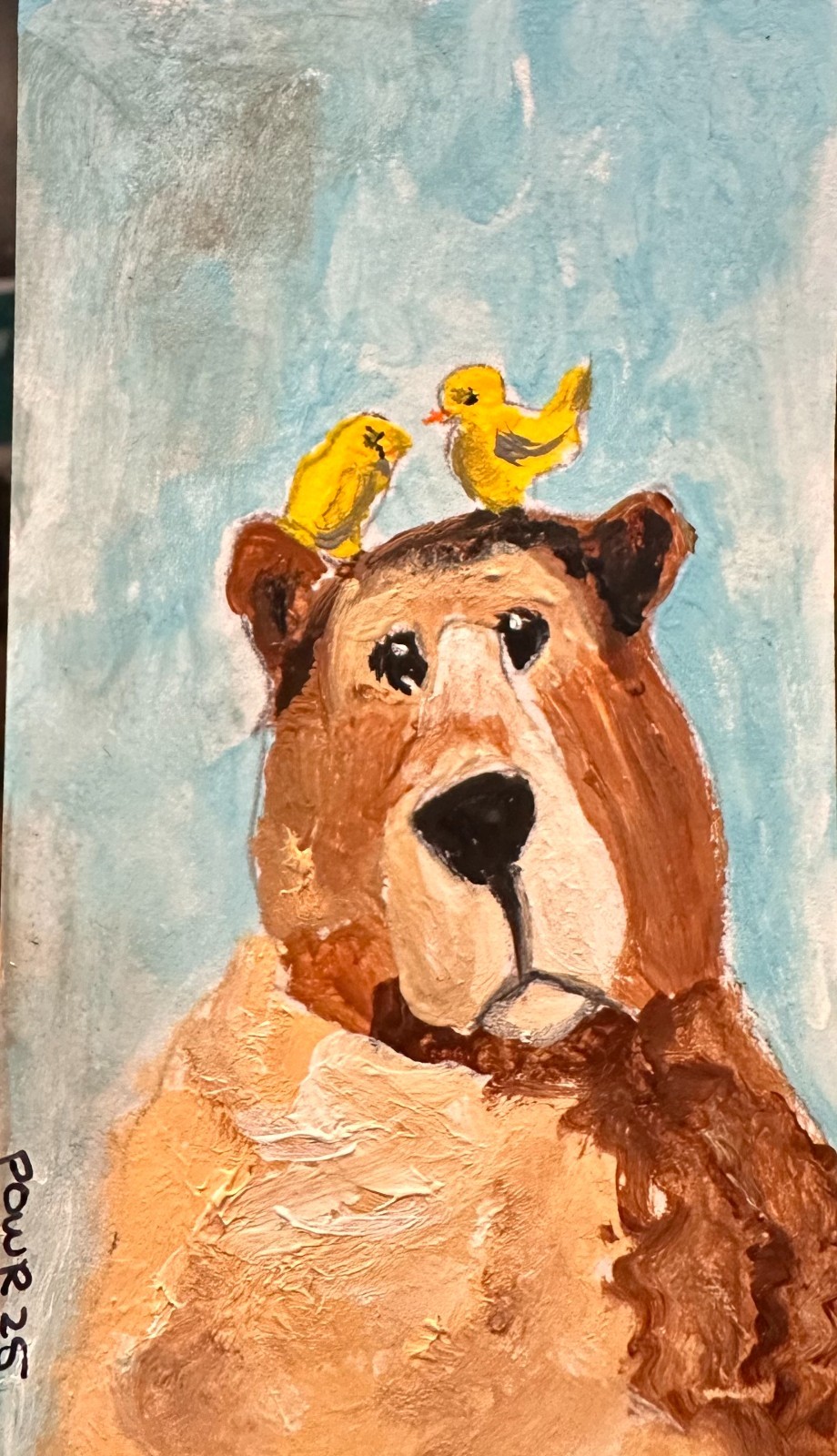 ACEO Original - Bear it all