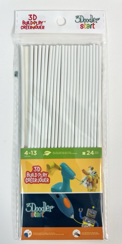 3Doodler Start Refill Plastic 104 Sticks Total Multicolor