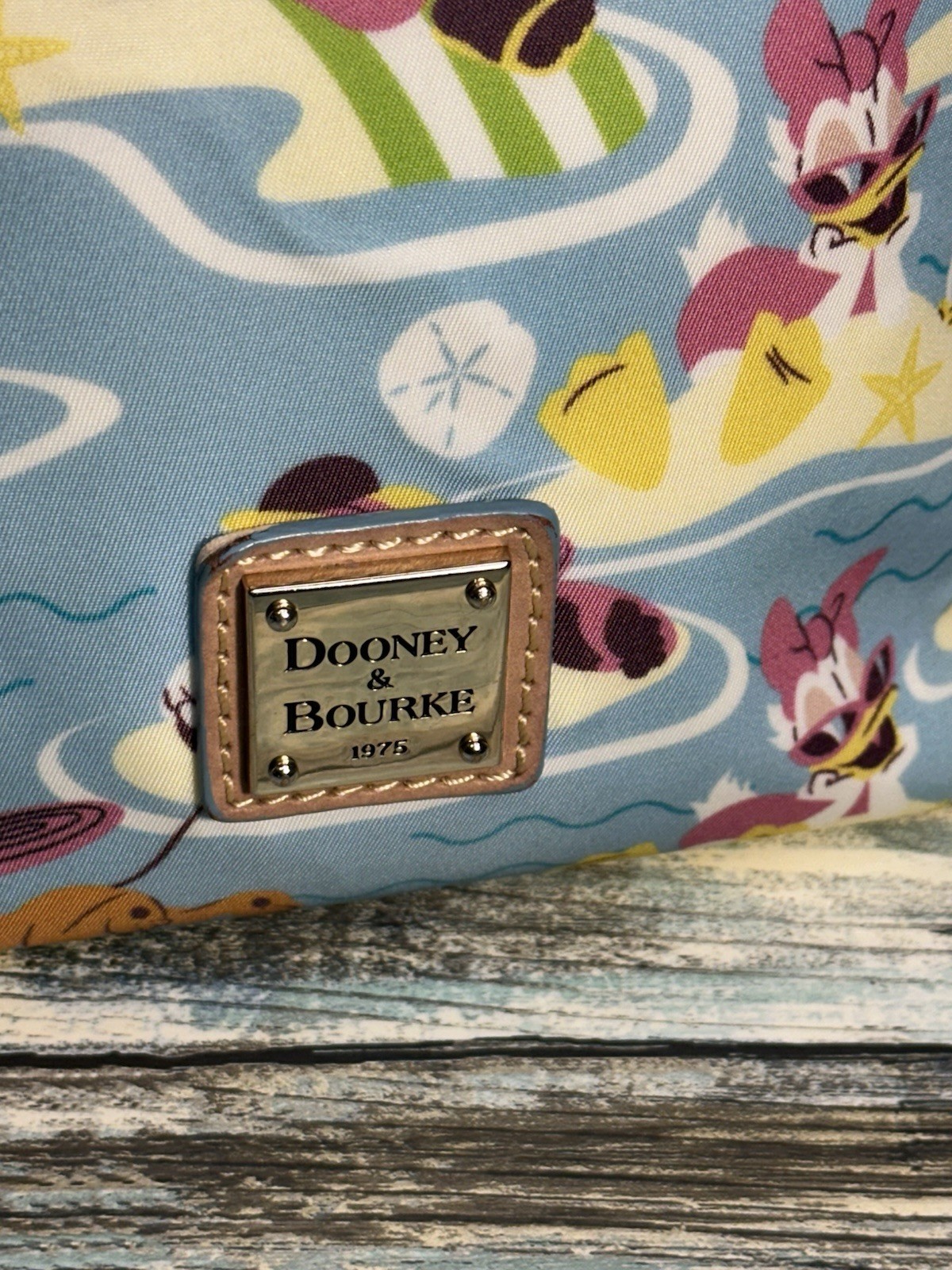 Disney x Dooney & Bourke Beach Nylon Letter Carrier Mickey PreOwned w/Tags