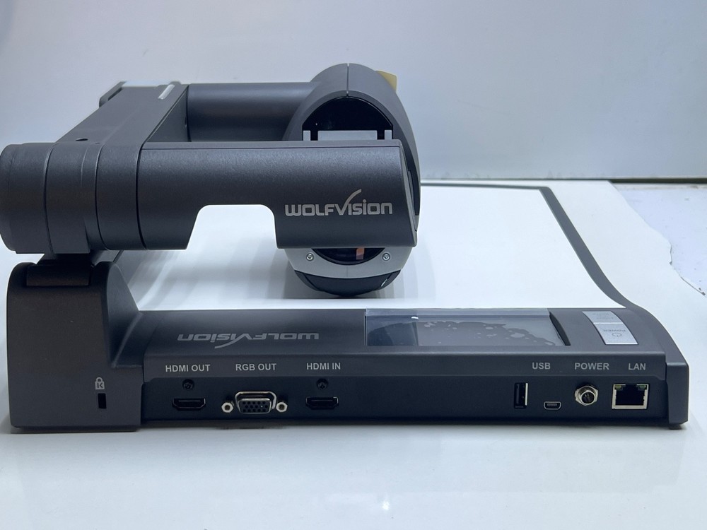WolfVision VZ-8Plus4 Camera Visualizer Excellent (Without Remote Control)