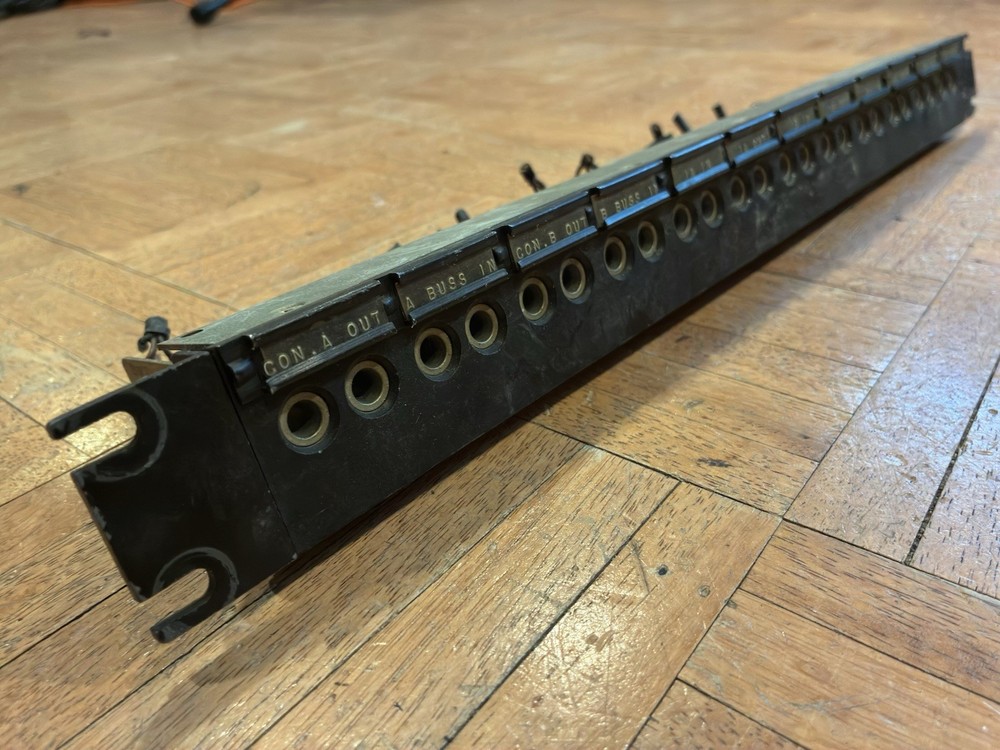 Cinema Engineering 1950s Patchbay Langevin Altec Western Electric Patch Bay