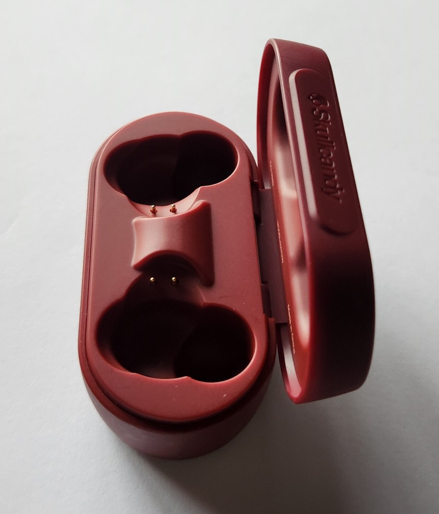 Original Red CHARGING CASE ONLY for Skullcandy Sesh S2TDW Wireless Earbuds