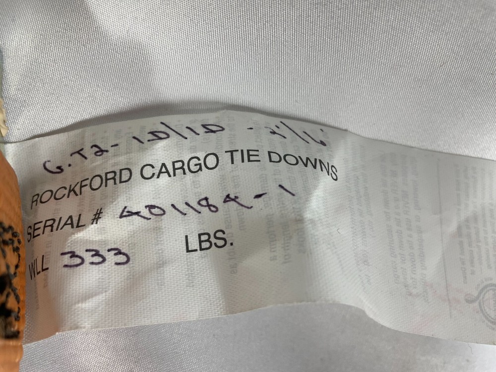 Rockford Cargo Tie Downs