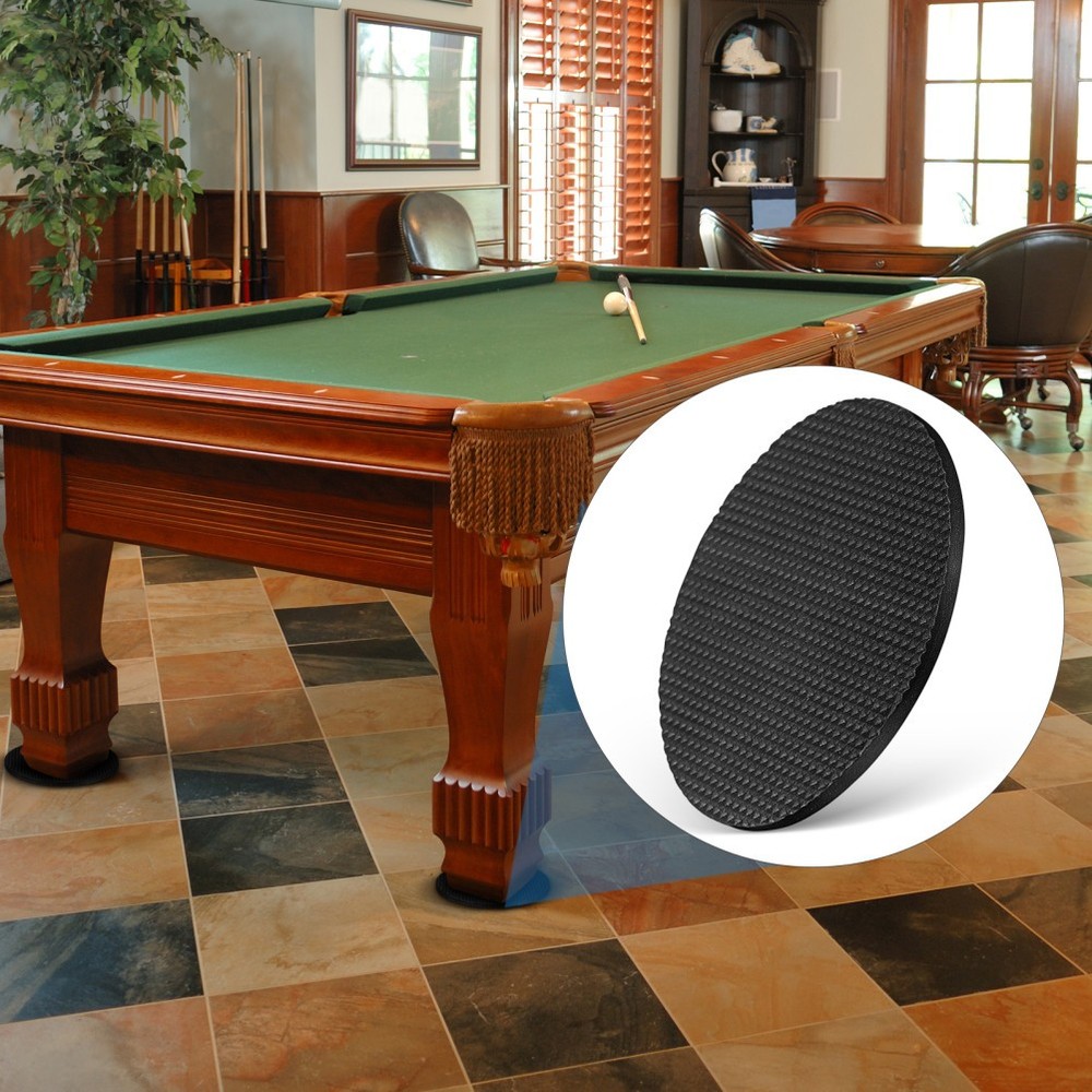 12Pcs Billiard Table Foot Pads Leveling Cushion for Pool Table