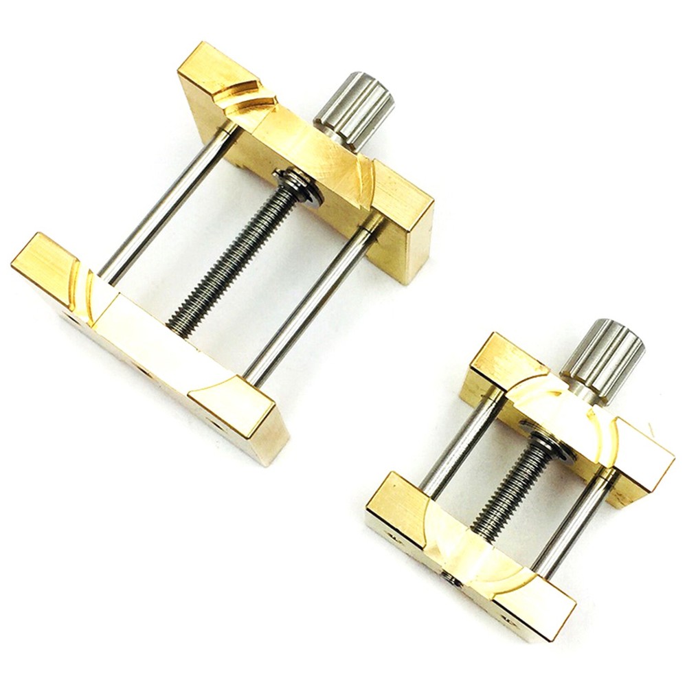 Copper Watch Movement Holder Bracket Support Adjustable Watchmaker Repair Tool