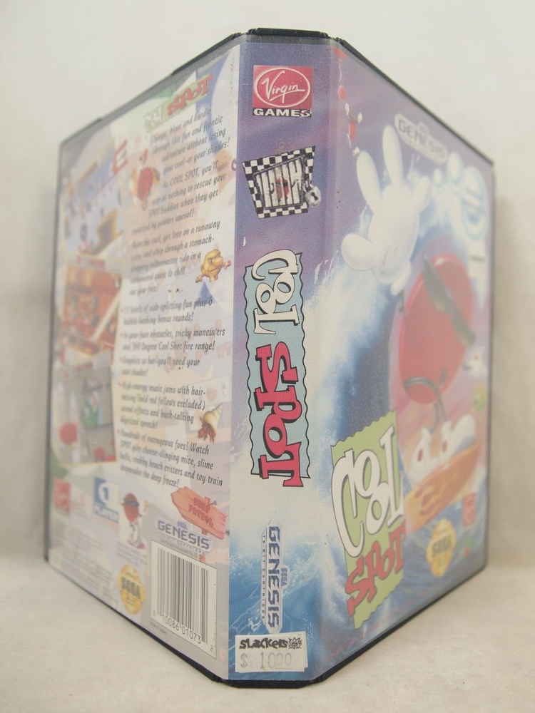 Cool Spot Case (SEGA Genesis) Authentic BOX ONLY