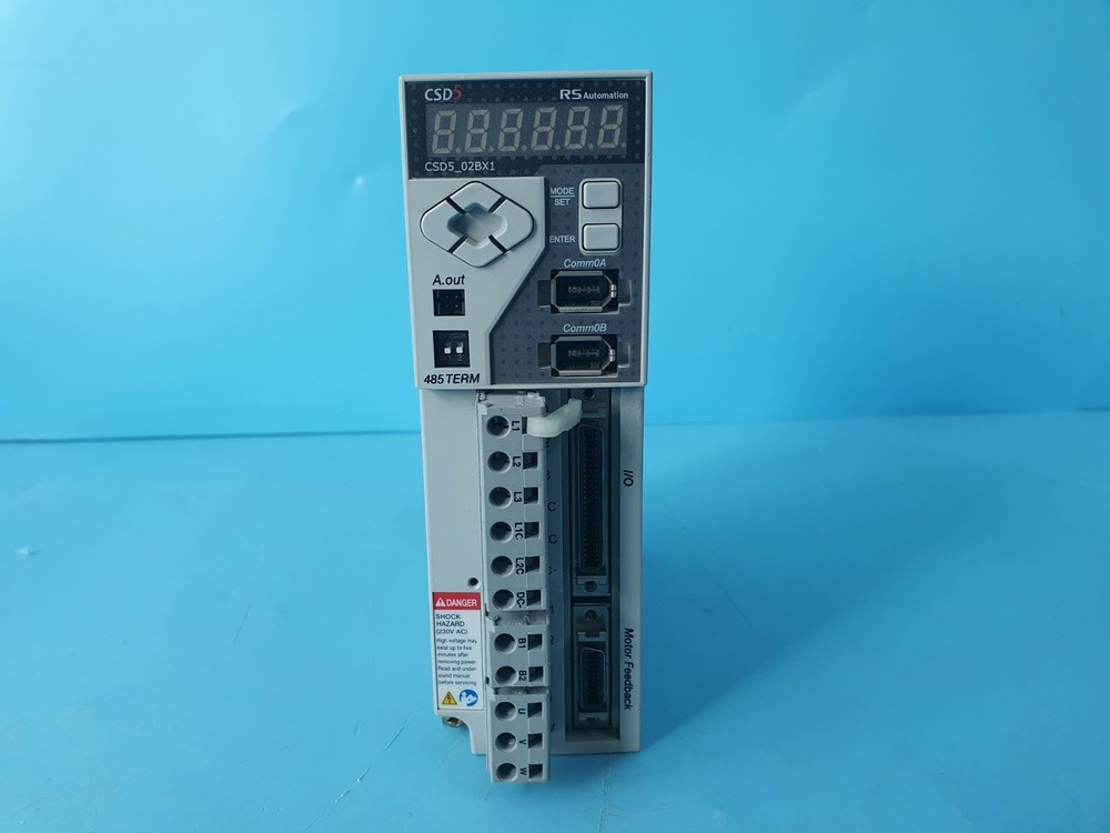 RS OEMAX CSD5_02BX1 SERVO DRIVER