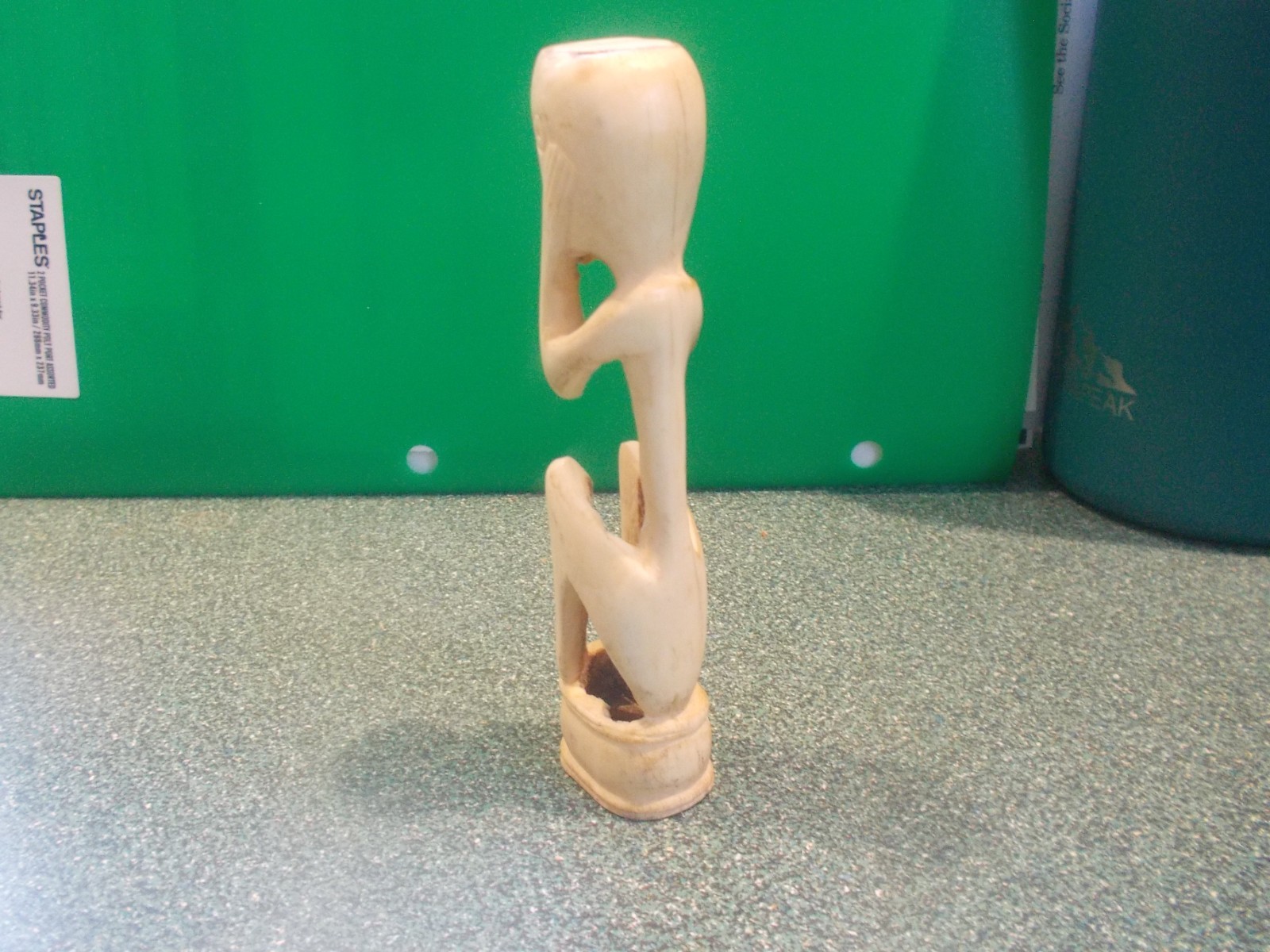 VTG/ Antique Carved Fertility Figure Northwest Coast or Eskimo Shamen Totem