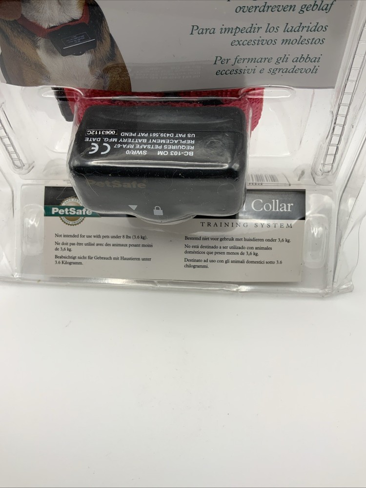 Petsafe Pet Safe Wireless BC-103 OM Basic Dog Bark Control Training Collar - NEW