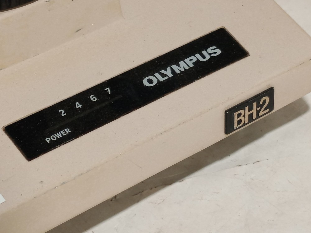 Olympus BH-2 BHTU microscope stand frame w/ stage & condenser BH2 base as shown