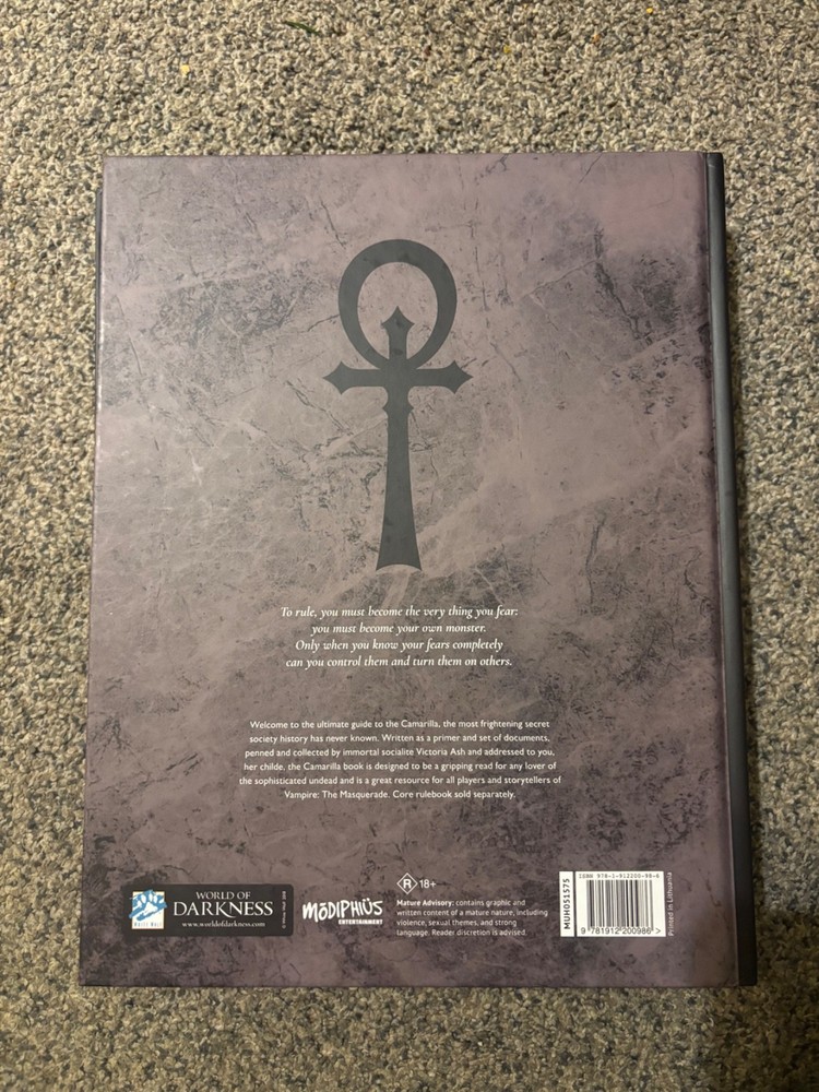 Vampire the Masquerade 5th Edition Slipcase Set 3 book set
