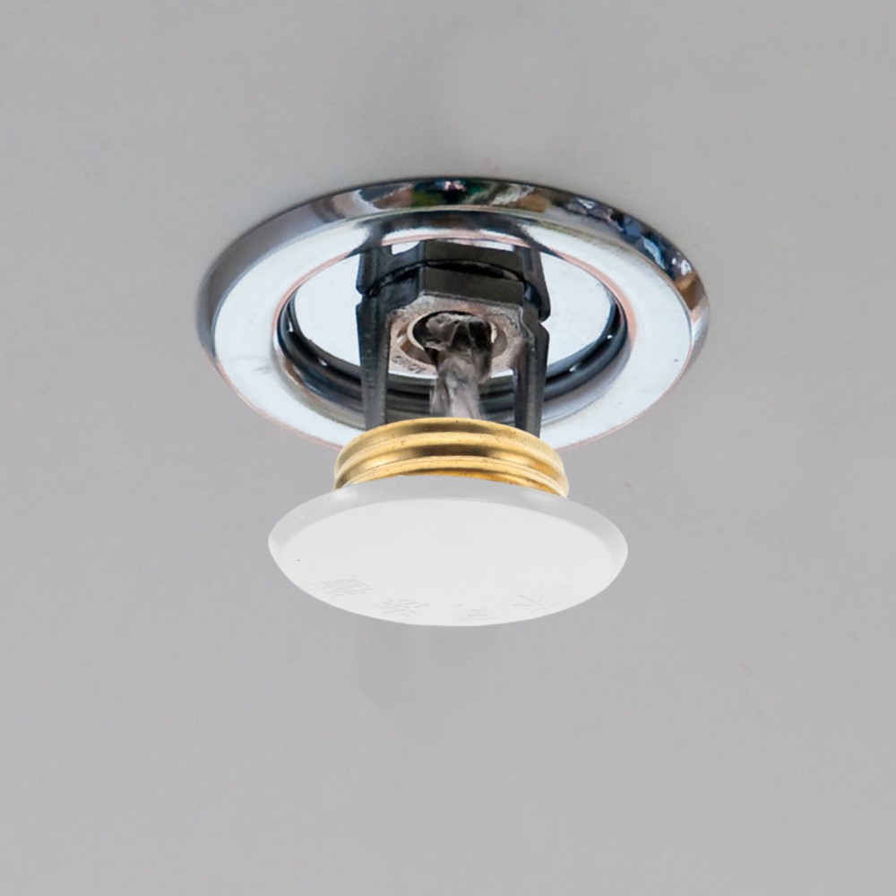 2pcs Fire Sprinkler Panel Cover Flat Plate for Fire Sprinkler Head Ceiling
