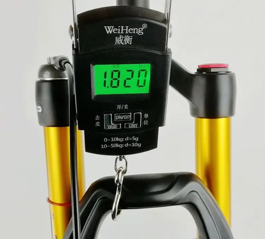 Mountain Bike Air Front Fork 27.5/29'' Shoulde/Wire Control Damping Adjustment