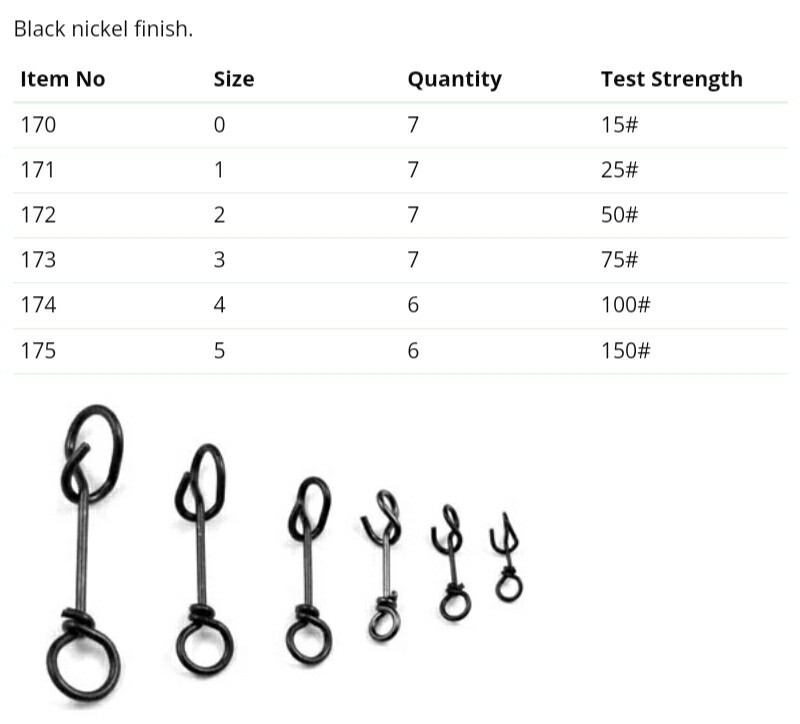 Original Stringease Fastach Clips Size #2 50lb Pack of 10pcs