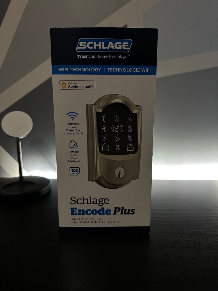 Schlage Encode Plus Camelot Touchscreen Electronic Deadbolt with WiFi *NEW*
