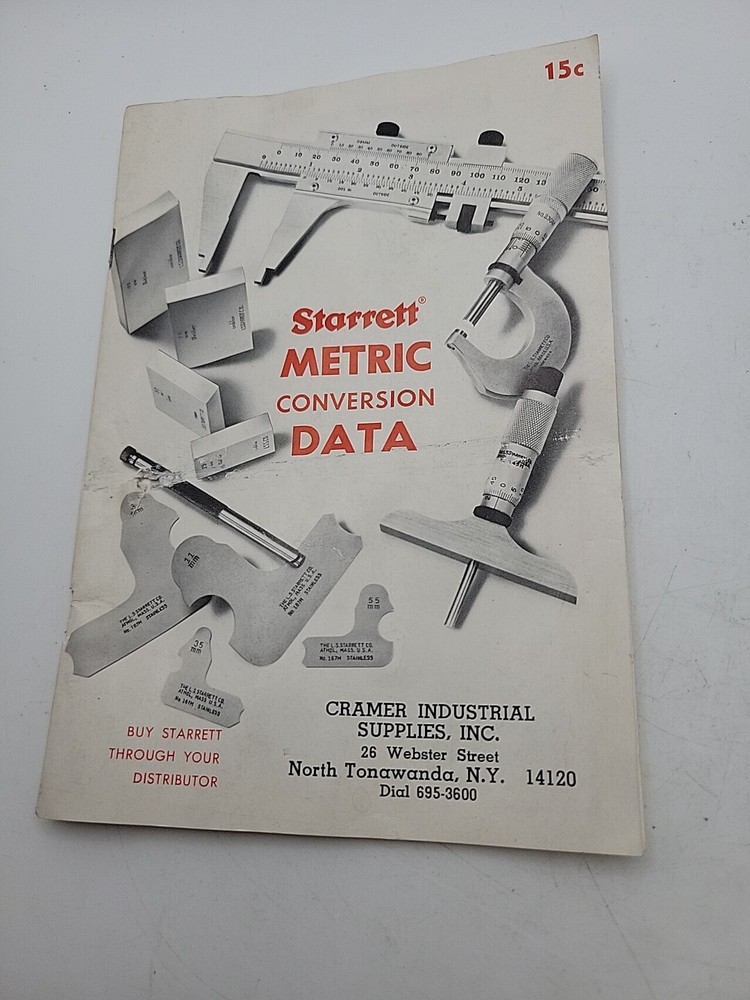 STARRETT TOOLS CATALOG First Edition No. 28 Precision Gages & Saws W/ Extras