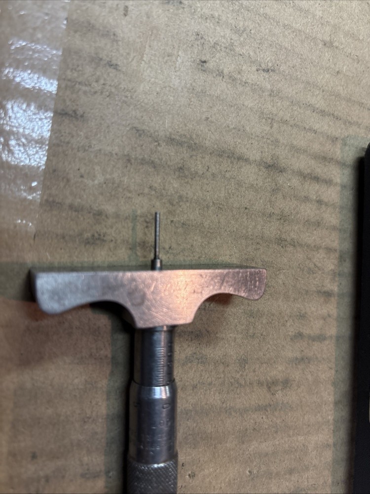 Brown And Sharpe 0-3 Inch Depth Micrometer