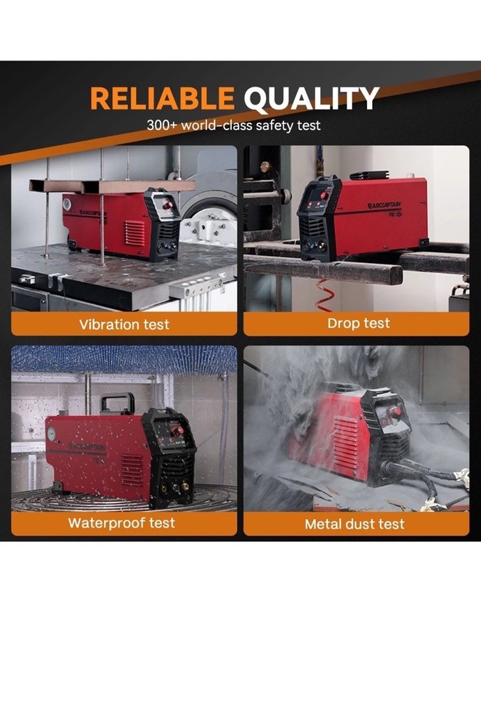Arccaptain CUT50 Plasma Cutter Dual Voltage HF Start Cutter