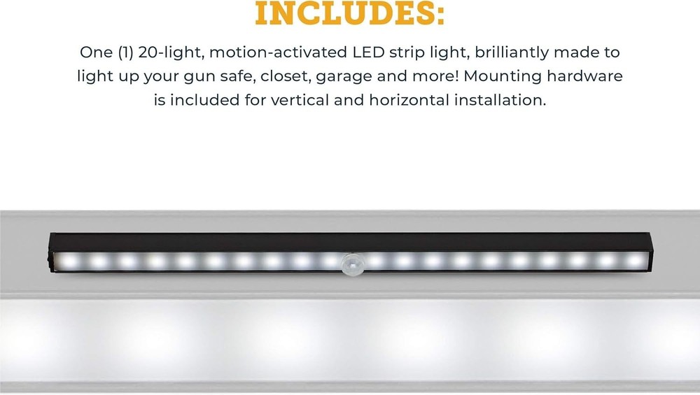 SnapSafe Cordless Automatic Safe Light 20 LED, White 76001