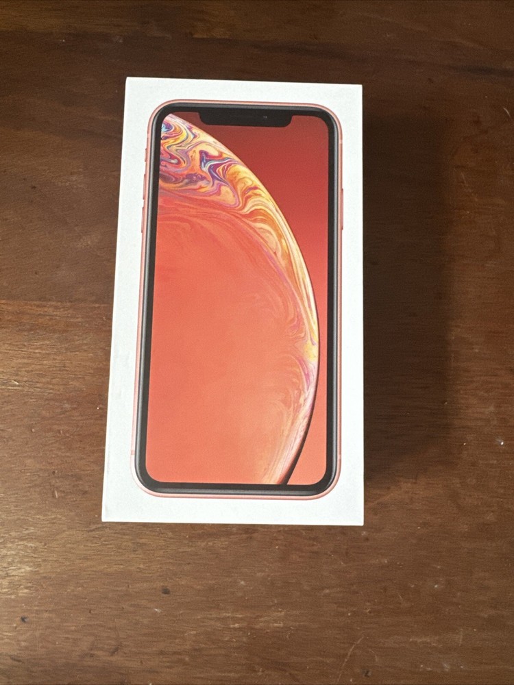 Coral Apple iPhone XR - Box  ONLY