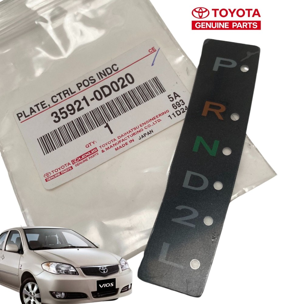 Plate Control Gear Position Indicator Strip For TOYOTA VIOS 2003