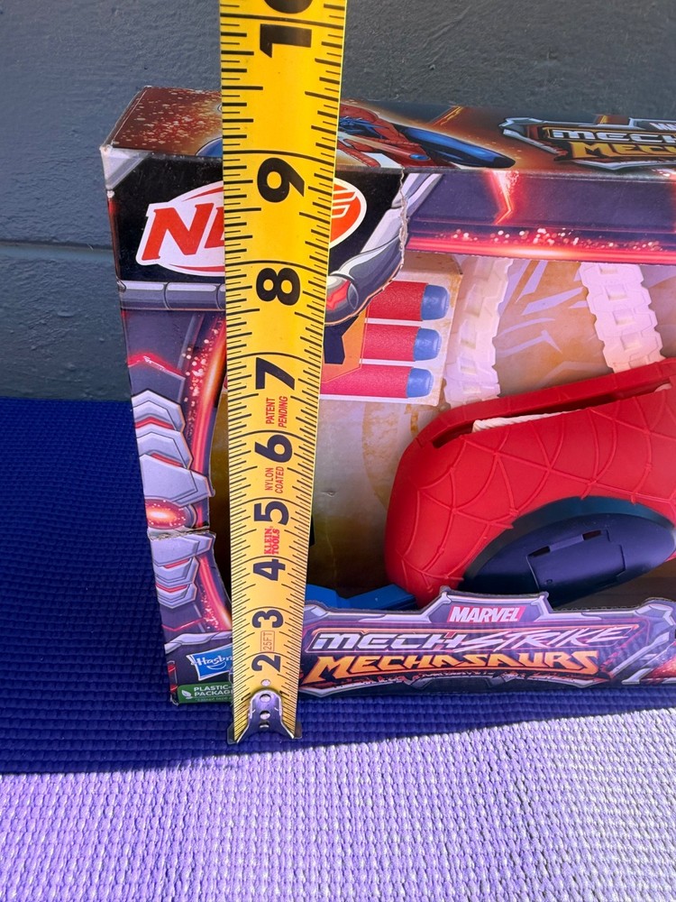 Nerf Mega Strike Mechasaurus Spider-Man Arachnophobia Blaster