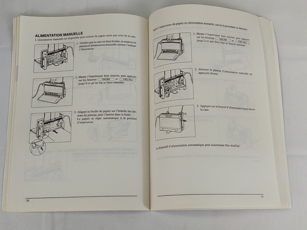 Vintage 1991 Star Micronics Automatic Sheet Feeder SF-10CA User's Manual Printer