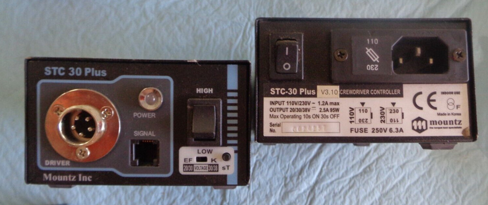 Mountz STC-30 Plus Electric Screwdriver Power Supply or Controller