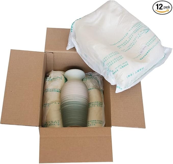 Foam Bags For Shipping 12 Pack #80 Room Temperature Expanding Foam Packaging Bag