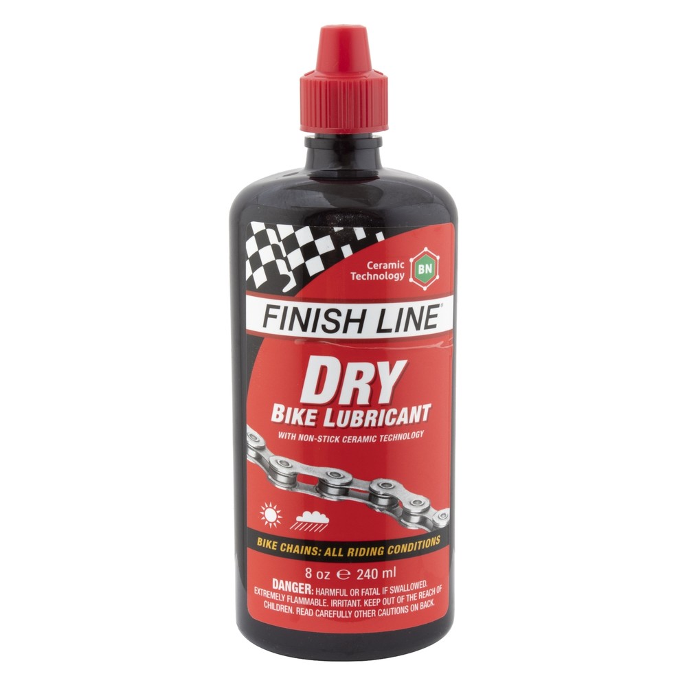 Finish Line Dry Lube 8oz Drip Bottle