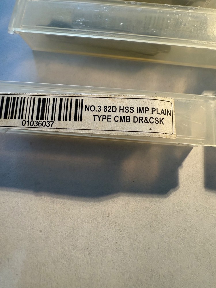 Combined Drill/Countersink #3 82 deg