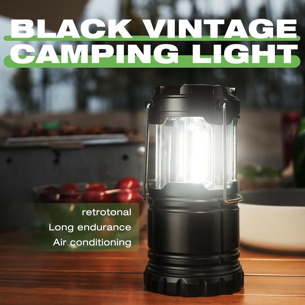 Lantern Collapsible Camping Light, Battery Operated Lanterns LED Super Bright...