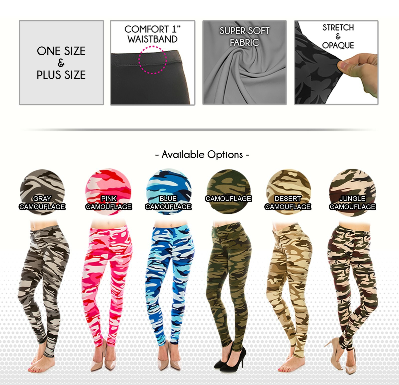 Women's Butter Soft Patterned Leggings