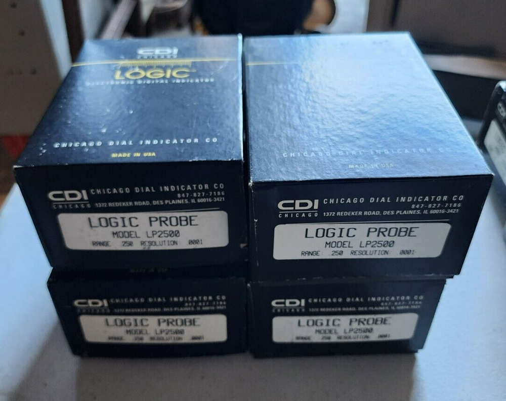 CDI Chicago LP2500 Logic Probe .250" Range 0.0001" Resolution