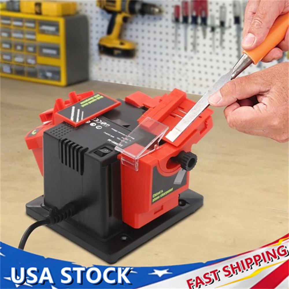 Multifunctional Electric Sharpener for Chisels, Scissors, and Drills