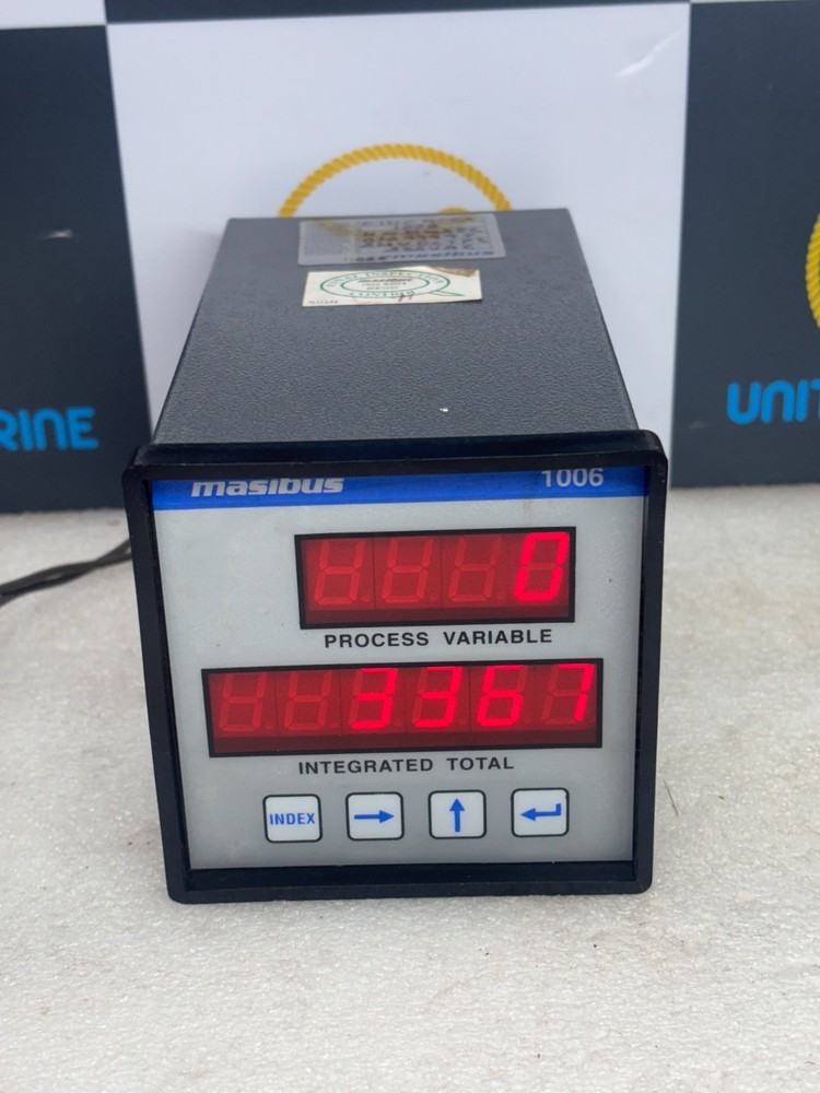 Masibus 1006 flow indicator totaliser