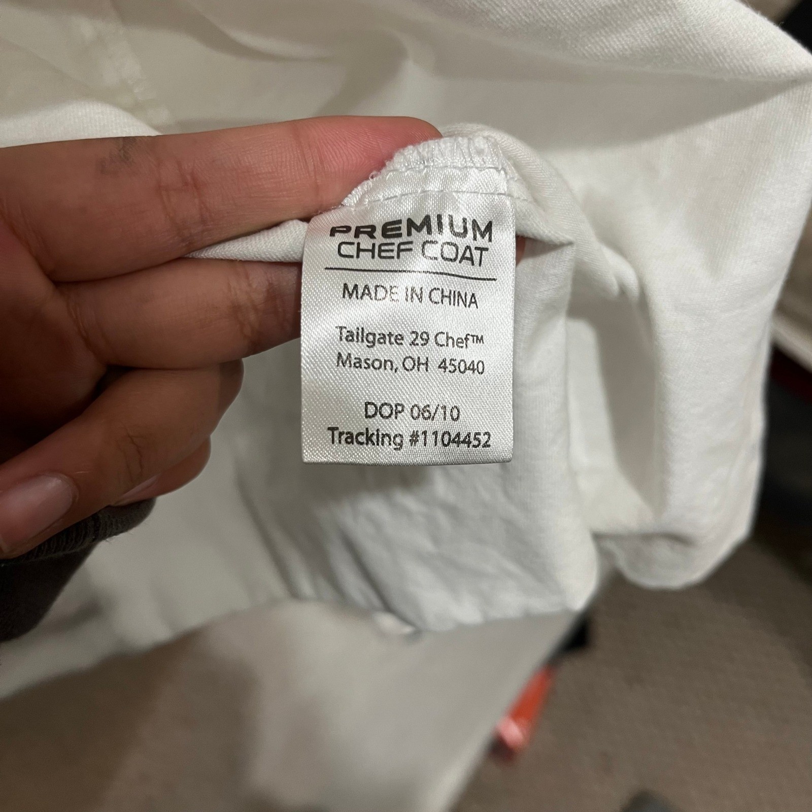 Tailgate Chef Green Bay Packers NFL White Chef Coat Jacket XXL