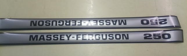 Massey Ferguson 250 decals