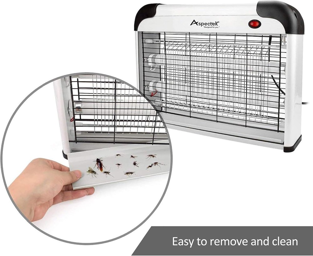 20W Indoor Bug Zapper - Efficient Insect Killer for Home & Office Use