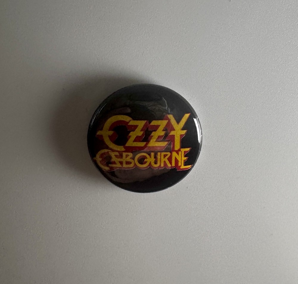 Ozzy Osbourne 1" Button O005B Badge Pin