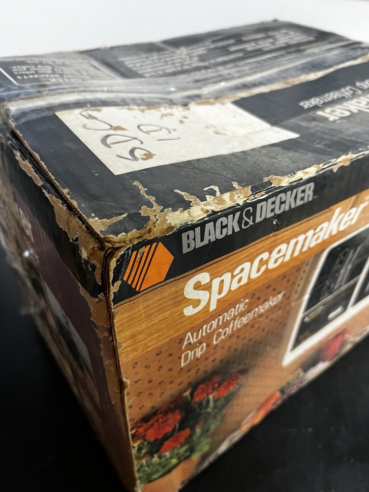Black & Decker Spacemaker Automatic Drip Coffeemaker SDC 1D Brand New