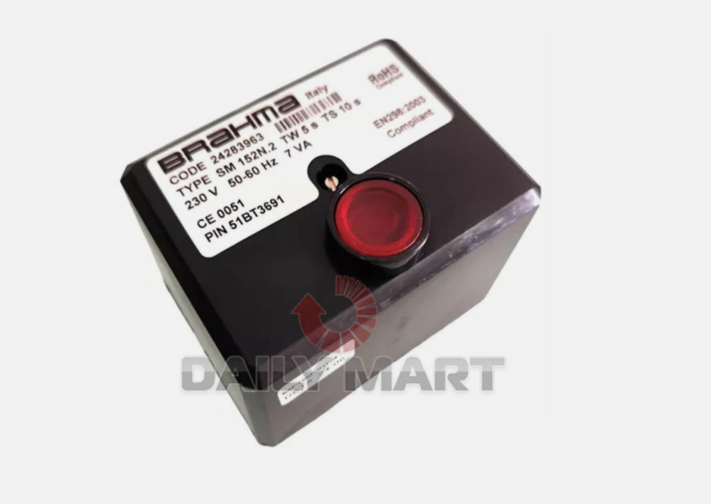 1pcs New BRAHMA CODE 24283963 Control Box for Burner Controller SM152N.2
