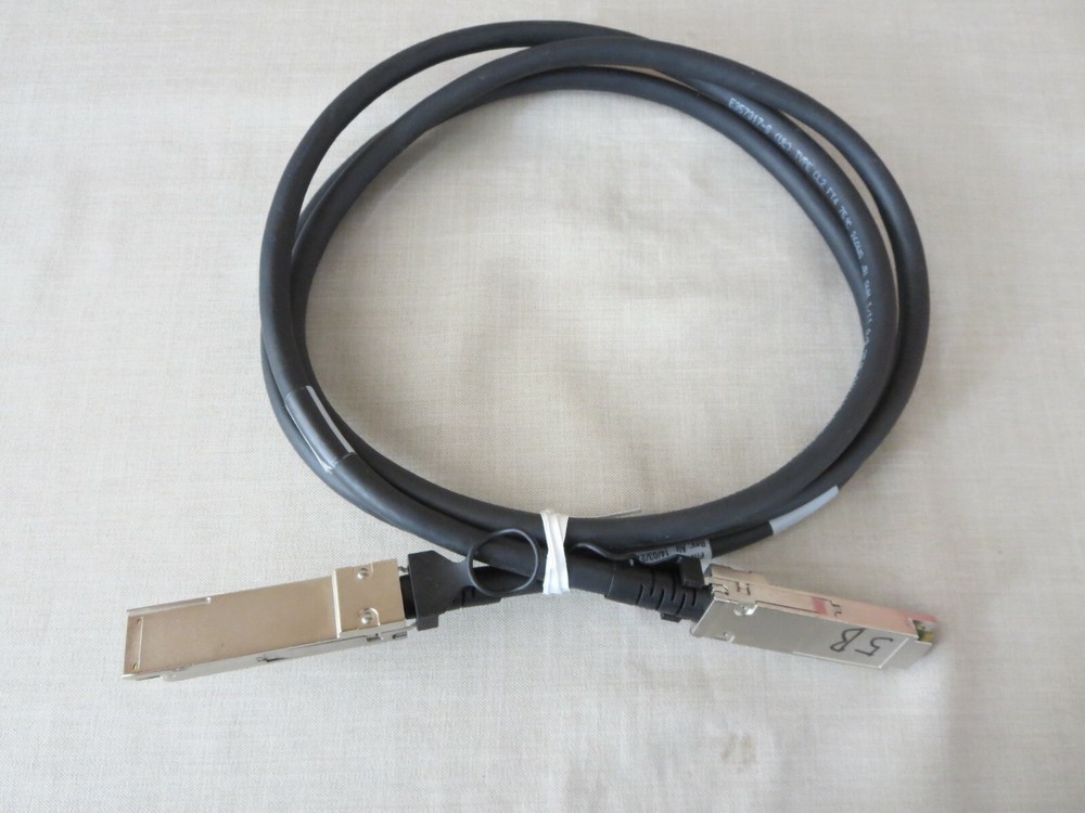 Two QSFP+ Modules and ROHS E357317-S (UL) Type CL2 FT4 Network Cable