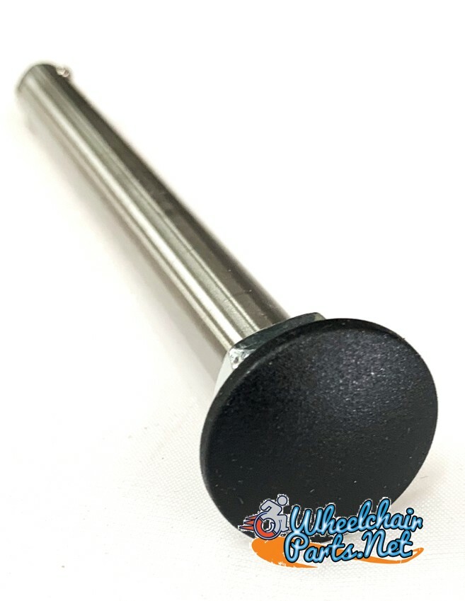 1/2" x 4 1/2" Quick release axle for wheelchairs, BIG Black button