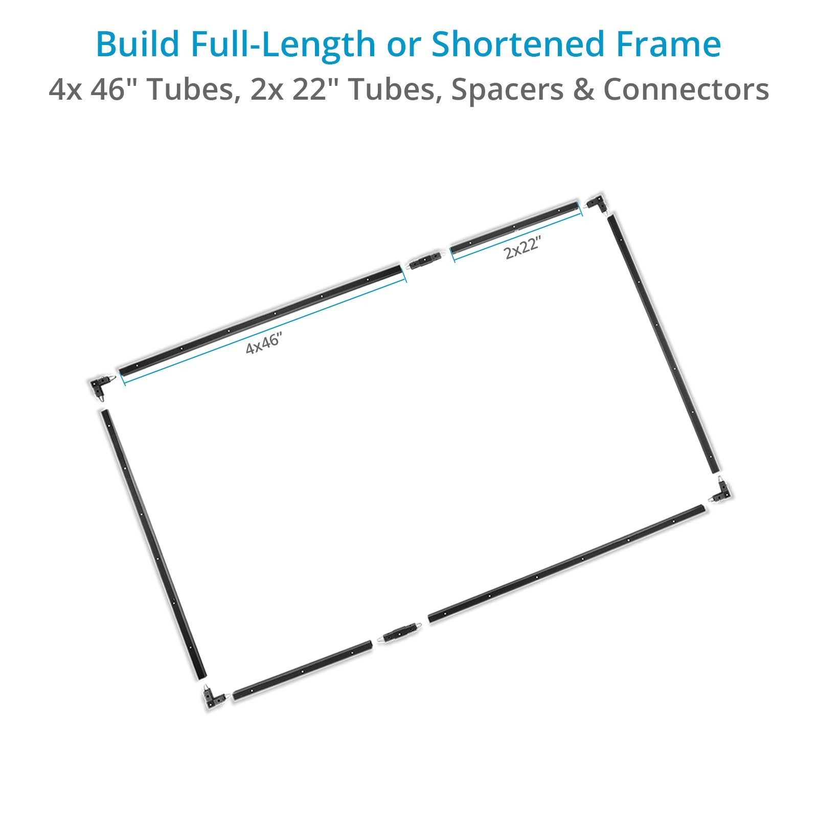 Proaim Framax Scrim Jim Frame (4' x 6’) for Photographers & Filmmakers