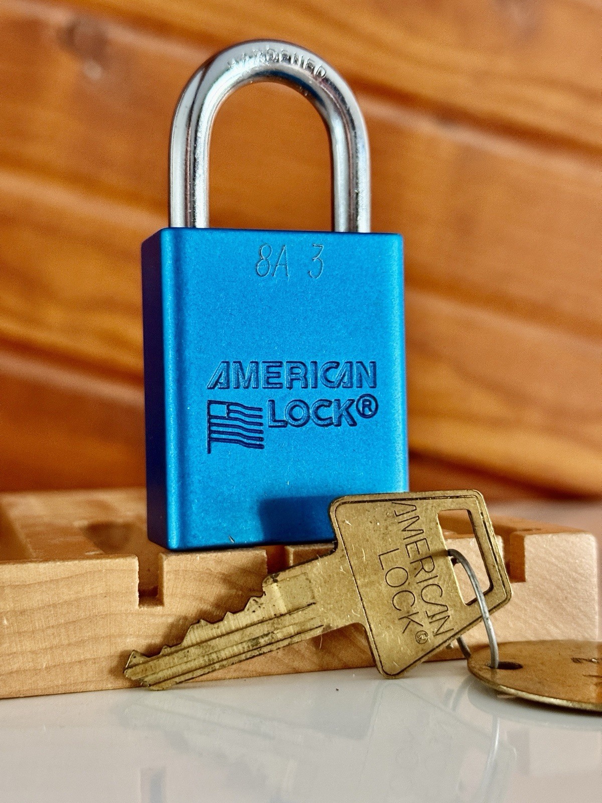 American Lock 1100 Series Padlock W/ Key Locksport Locksmith Collector