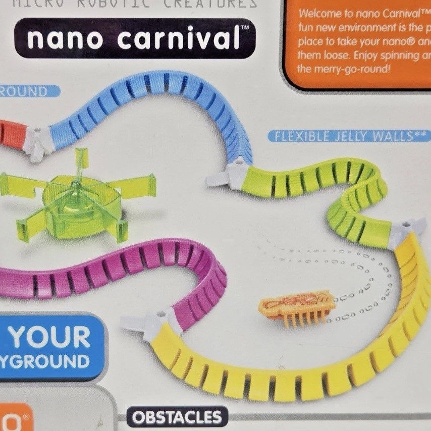 Nano Micro Robotic Creatures Hexbug Educational Learning Toy Merry Go Round RARE